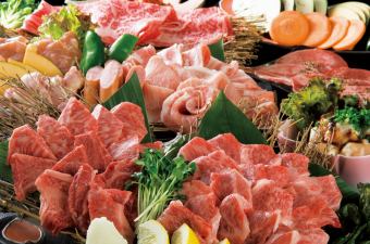 贅沢黒毛和牛BBQセット5人前7500円