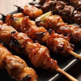 串焼き盛り合わせ　5本(塩・タレ)