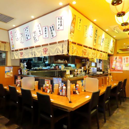 会社帰りの一杯に最適なお席◎