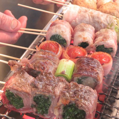 名物肉巻きやさい串