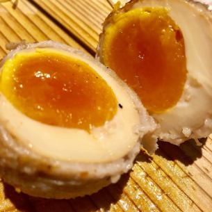 煮雞蛋捲