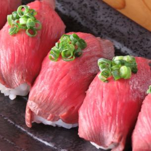 Zabton的肉壽司4塊（可加）
