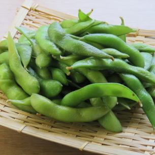 剛蒸好的毛豆