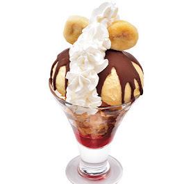 パリパリチョコバナナパフェ