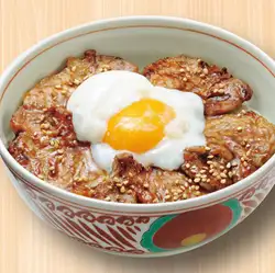 温玉豚カルビ丼