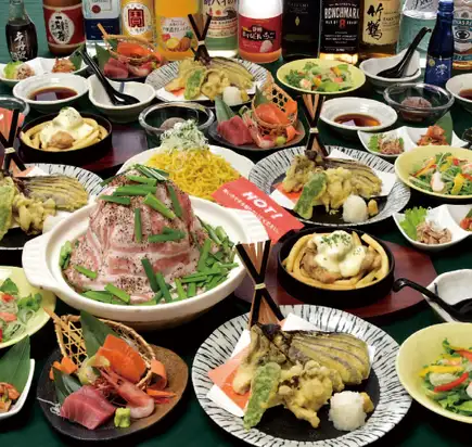 【雅コース】2時間制（ラストオーダー30分前）飲み放題付き！全8品5,000円(税込)
