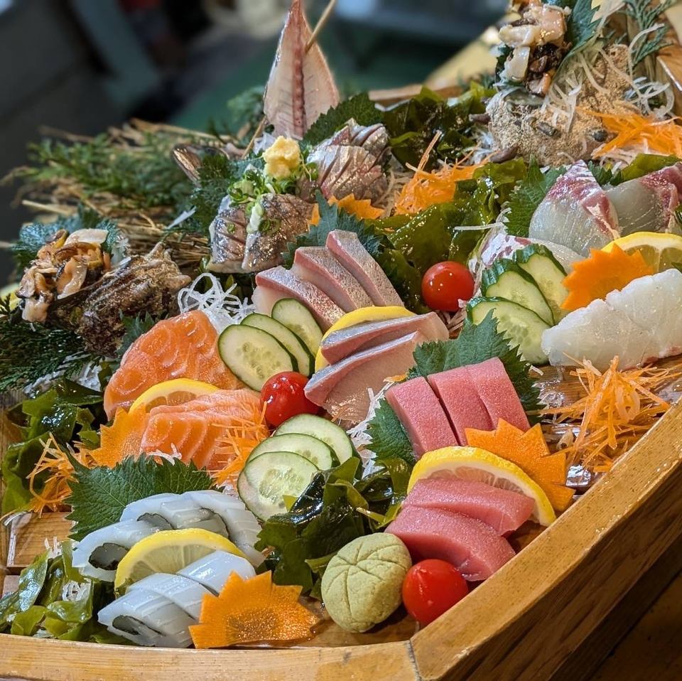 当店自慢の海鮮料理を心行くまでお楽しみください♪