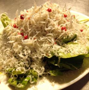 Whitebait and Arugula Salad