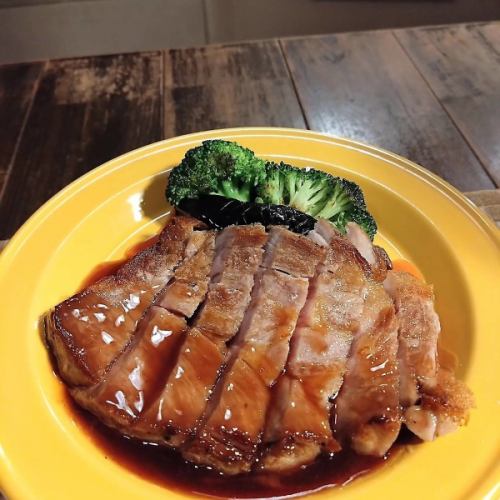 豚肉のソテー～赤ワインソース～