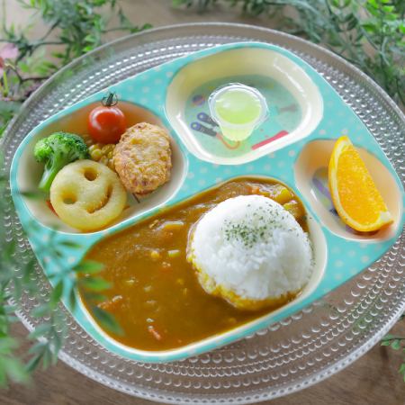 Kids curry plate