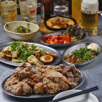 【120分飲み放題付】ももからあげ食べ放題！『勝男コース』全8品2,800円|宴会・飲み会・パーティ