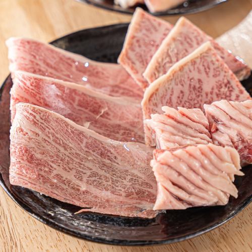 【價格合理的A5和牛】A5和牛烤肉660日圓（含稅）起！