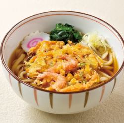 かき揚げうどん
