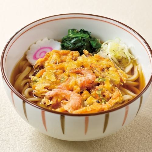 かき揚げうどん