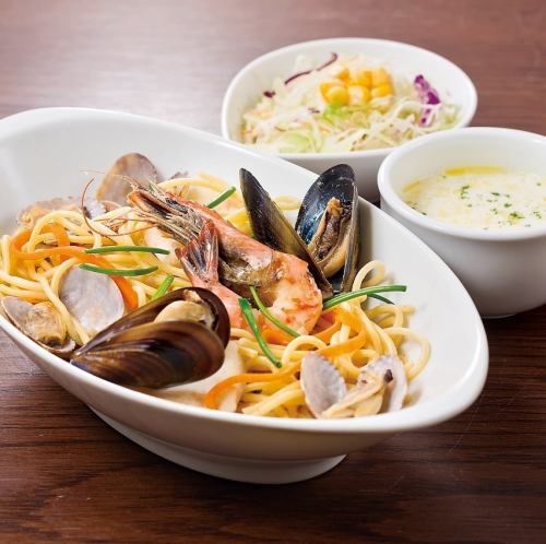 パスタペスカトーレ～塩～