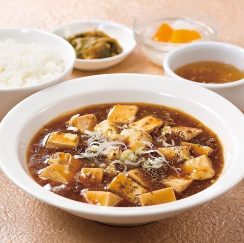 麻婆豆腐定食