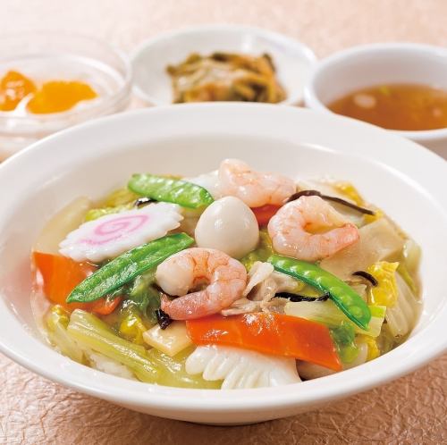 五目中華丼