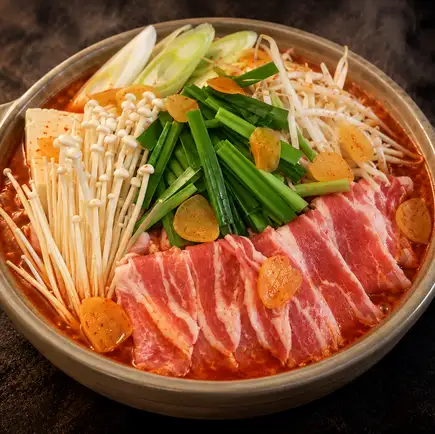 豚キムチ鍋コース【120分飲み放題付き全7品（税込）】