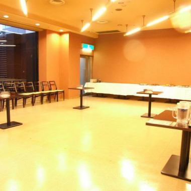 [Stand-up] Various layouts are possible according to the scene.We will create a venue according to the number of people and usage.Stand-up style is recommended for large groups!