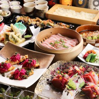 [From June 3rd (Mon) to August 30th (Fri)] 2 hours of all-you-can-drink included, Summer Taste Course, 5,500 yen, 8 dishes (for parties)