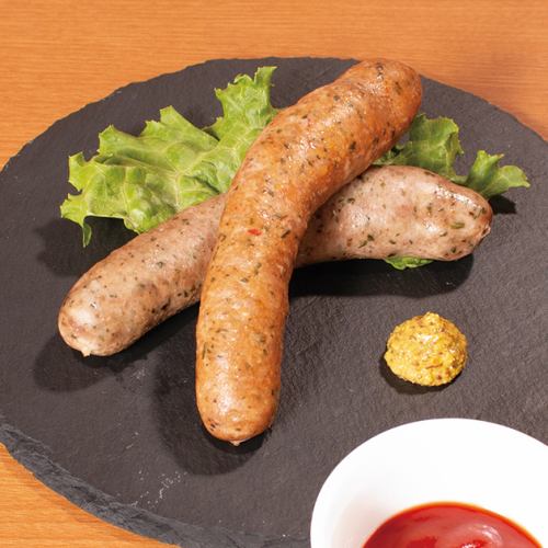 [Limited quantity] 2 types of sausage (spicy, herb)