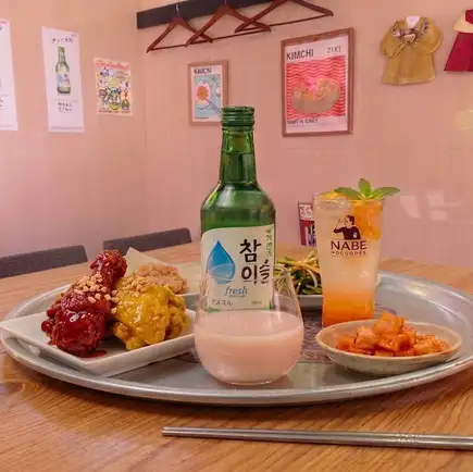 周末及节假日，仅限下午4点前到访！【Nabedo早鸟套餐（1杯饮品+2份开胃菜）】