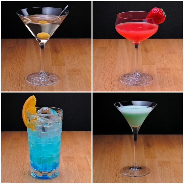 The colorful cocktail is well received by women as well.