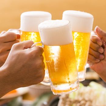 月曜日～金曜日限定でが生ビールが300円!!昼飲み大歓迎!17時まで