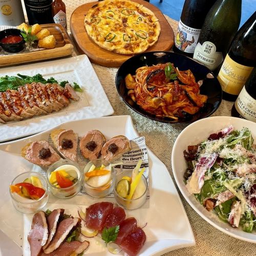 2時間飲み放題付5,500円～