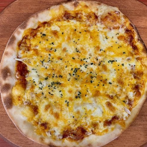 ５種チーズ「モッツアレラ＋ゴーダ＋レッドチェダー＋エダム＋バルメザン」