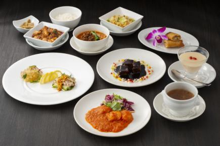 麻婆豆腐等5大人氣料理的成都套餐,5,000日圓(含稅)