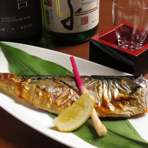 サバ塩焼き