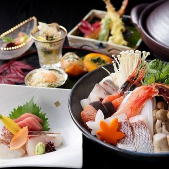 テーブル席限定【2h飲み放題生ビール付き】お手軽料理コース