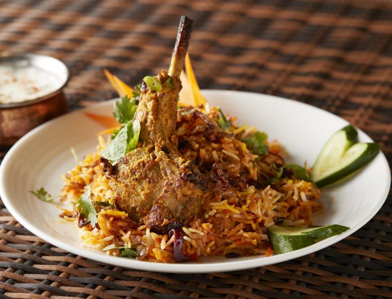 ハイデラバディ ビリヤニ(ライタ付き)