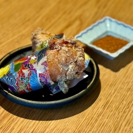 きさ輝地鶏 スパイシー手羽唐揚げ【2ヶ】