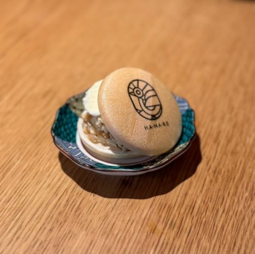 いちじくバター最中【アイス入り】