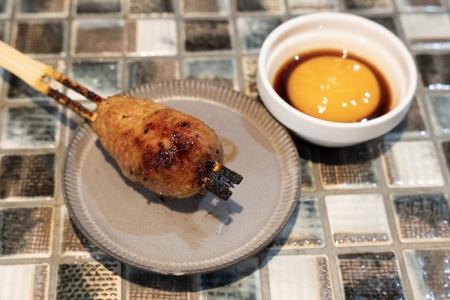 自家製つくね【タレ月見】