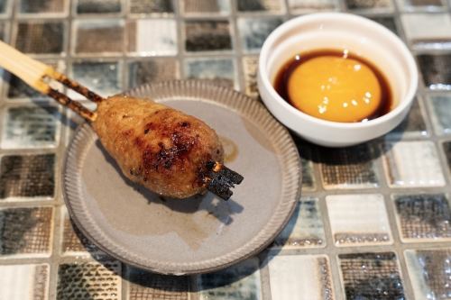 自家製つくね【タレ月見】