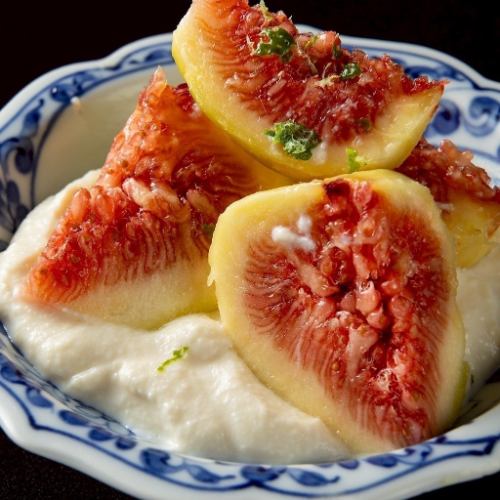 季節のフルーツ白和え