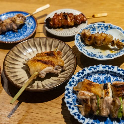 きさ輝地鶏の限定串