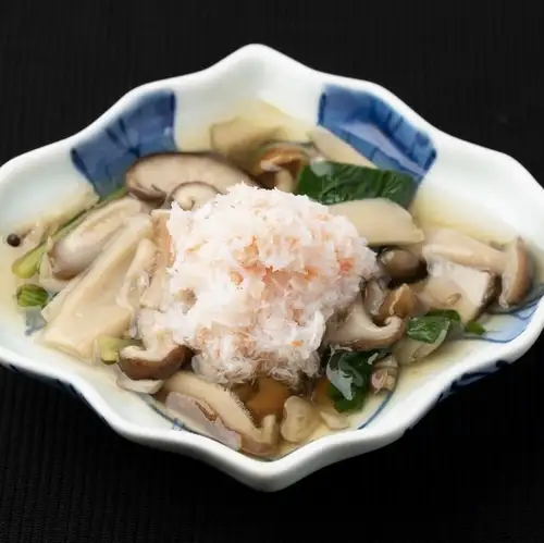 蘑菇蟹肉汤