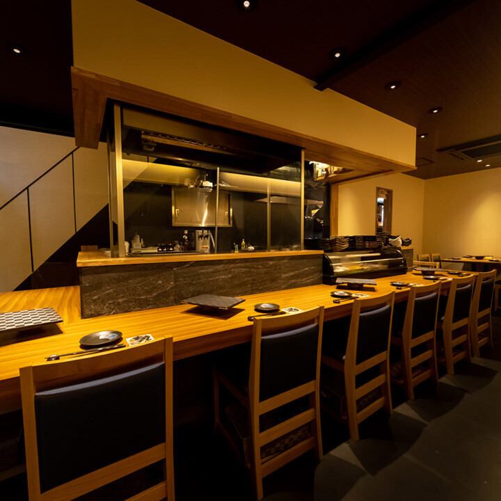 Our proud counter can also be used as a couple's seat!