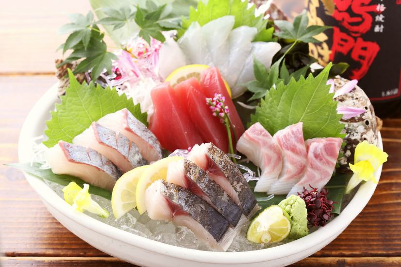 A fresh picked seafood from Tokushima!