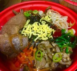 野菜たっぷり　【ビビンバ丼弁当】