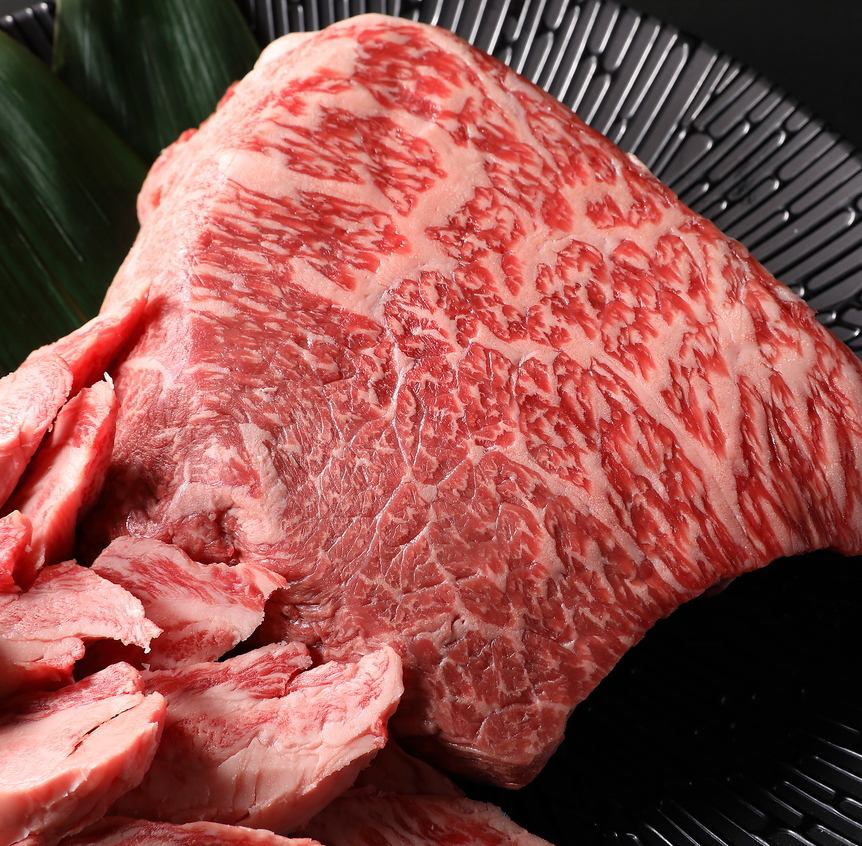 You can enjoy a wide variety of high-quality ingredients from Miyagi, including Sendai beef.