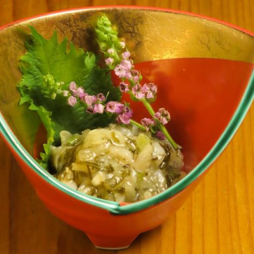 つぶ貝わさび