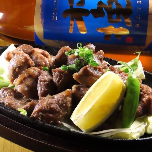 ホホ肉の炭火焼き