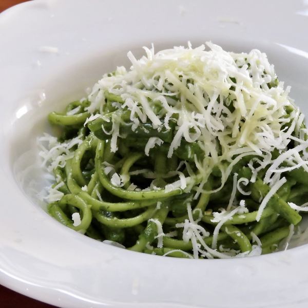 【ジェノヴァ風バジリコペーストのリングイネ1,500円(税込)】