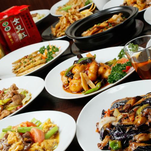 中国で修行した料理人の技が光る≪本格中華≫をご堪能下さい。