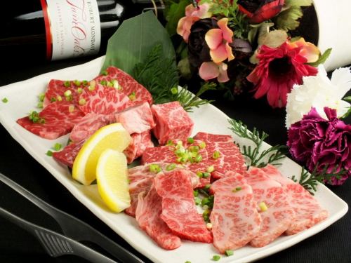 【スペシャル盛り5,000円】希少部位4点の盛り合わせ♪